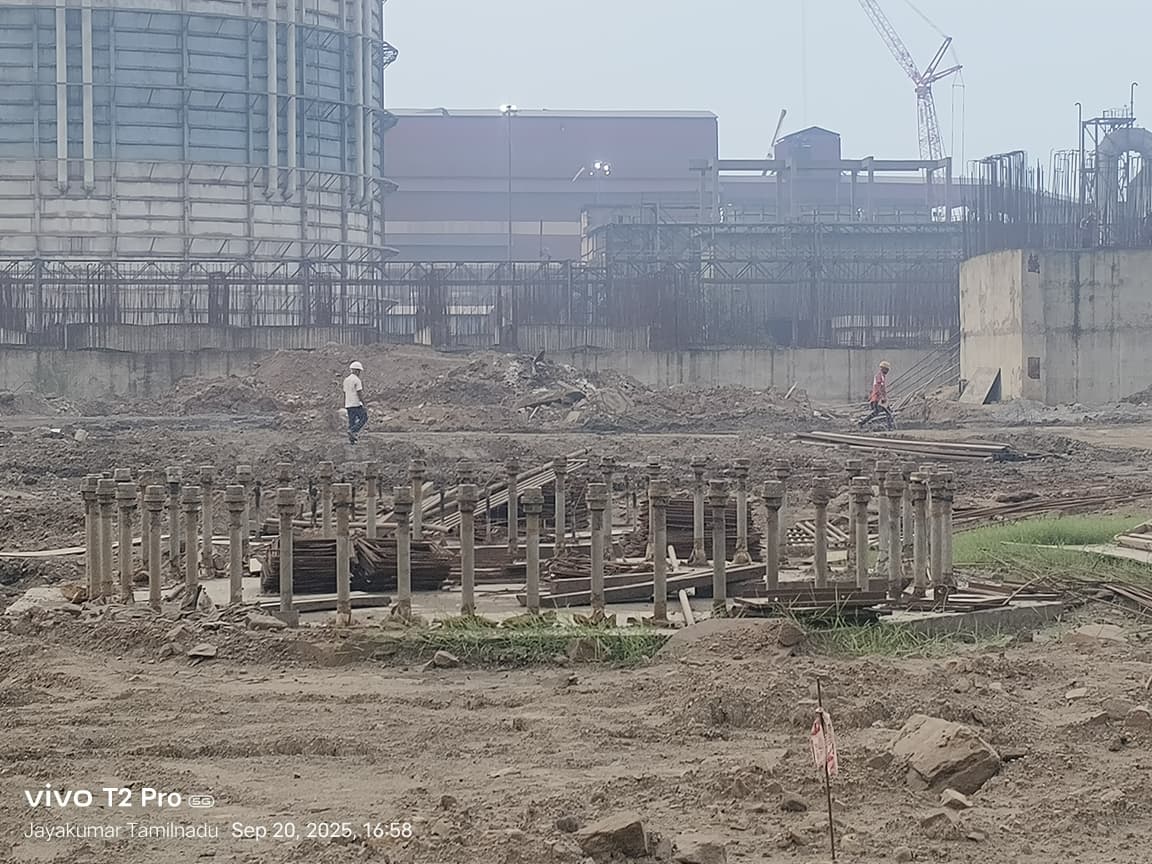 DRI JSPL Angul - DRI-II Furnace Construction